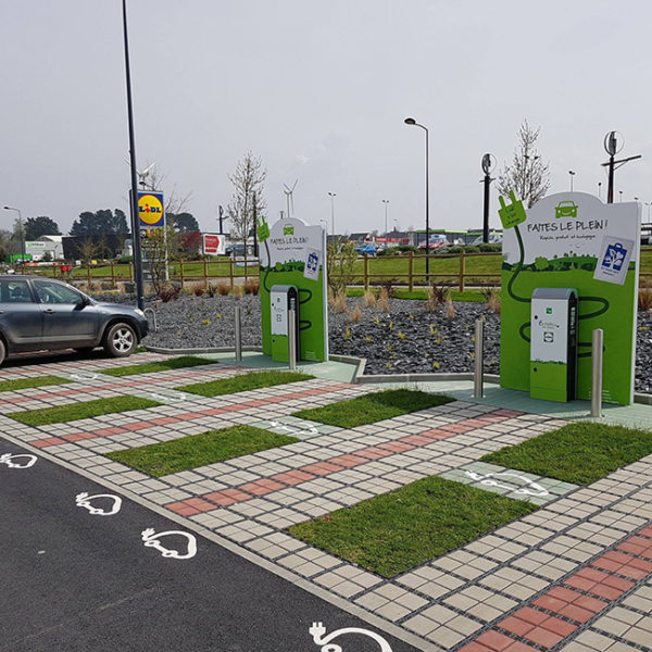 ECORASTER® Bloxx - betónový blok - červený - Image 3