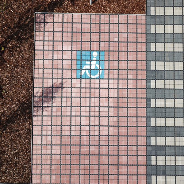 ECORASTER® Bloxx - betónový blok - červený - Image 2