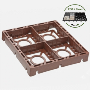 ECORASTER® Bloxx - teracotta