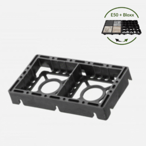 ECORASTER® Bloxx 0.5 - čierna