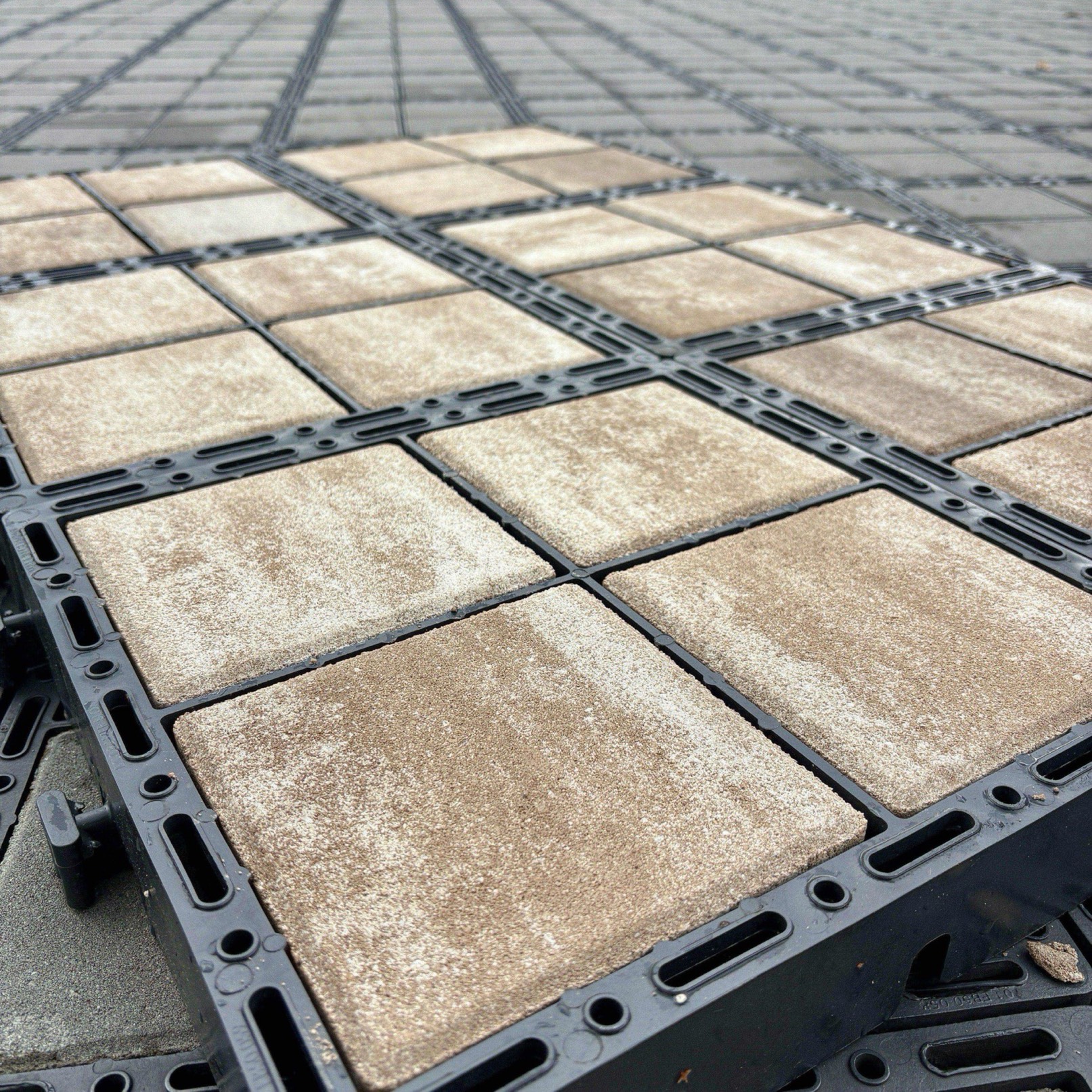 ECORASTER® Bloxx - betónový blok - Latté – Obrázok 7